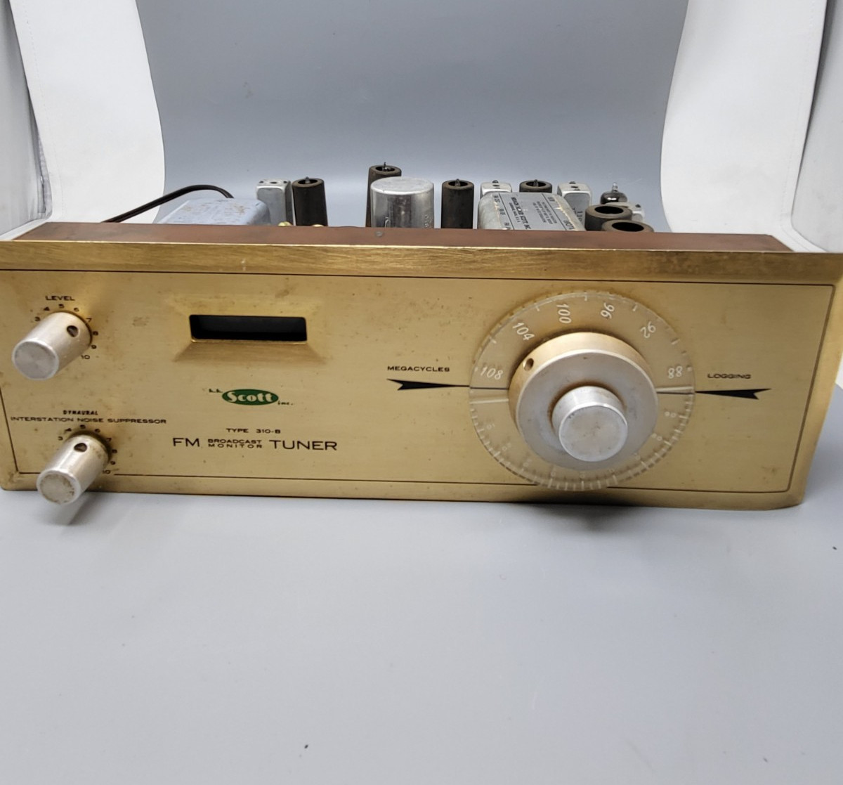 Scott 310-B Wideband FM MPX Tube Stereo Tube Tuner Radio Vintage for PARTS