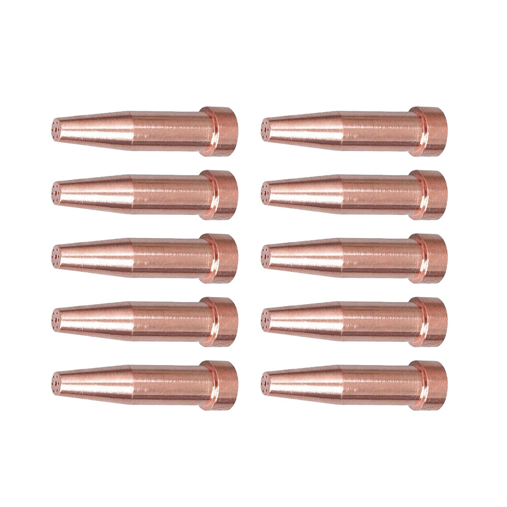 10 pcs 6290-2 #2 Acetylene Cutting Tip Replacement for Harris Torch