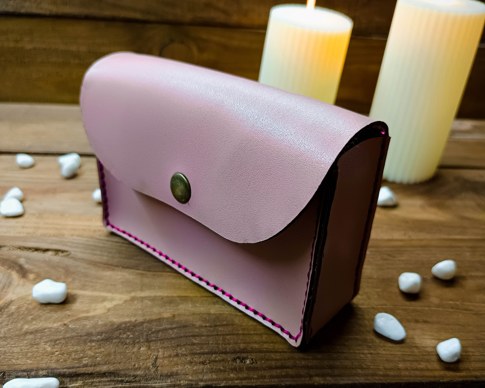 Custom Leather Tarot Card Case, Personalized Tarot Case