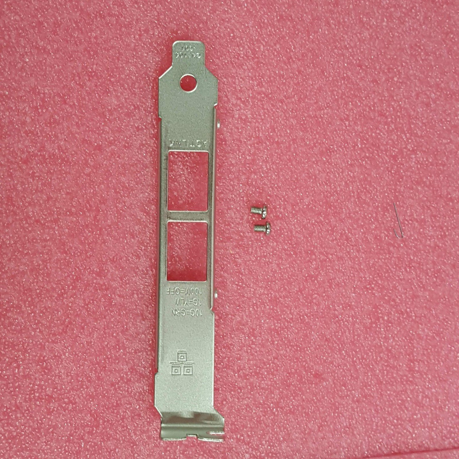 Full Height Profile Bracket For Intel x540-T2 dll 0K7H46 10G Ethernet With Screw