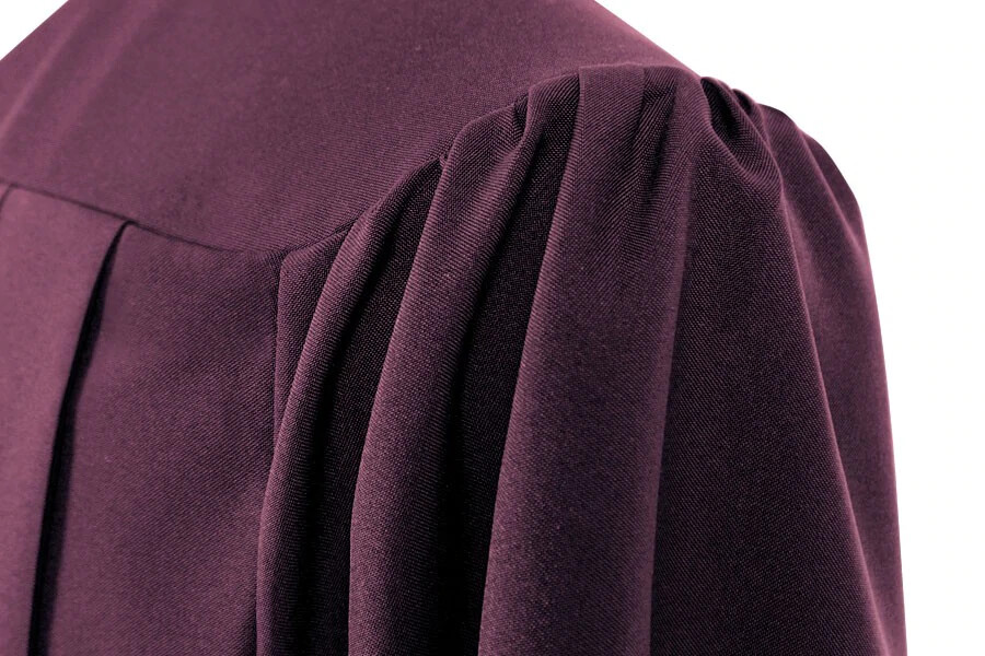 Matte Maroon High School/Bachelor Graduation Gown