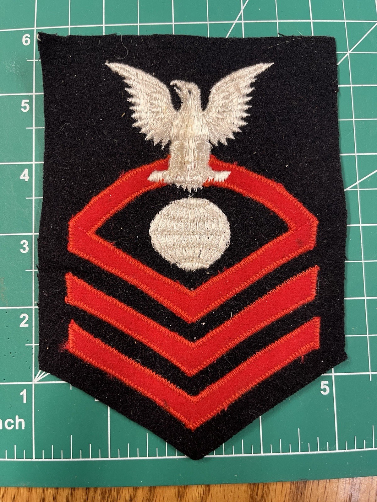 WWII Navy Electricians Mate 1943 Dated Rate Patch