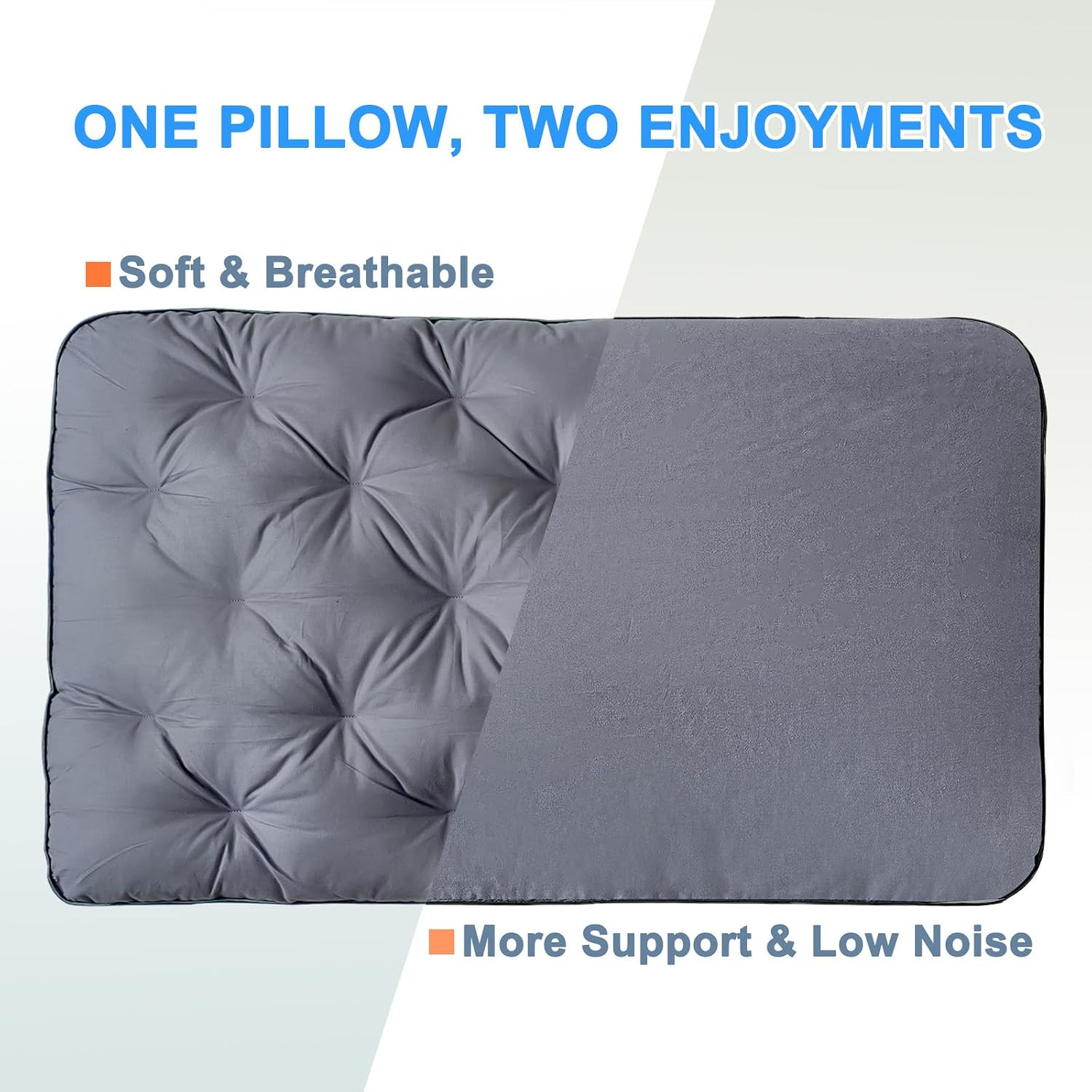 YOUR MOON Extra Soft Support Pillows Standard Size, Luxury Fluffy Down Alternati