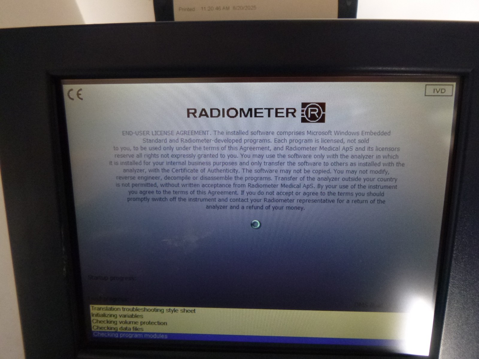 Radiometer ABL90 Flex Plus Blood Gas Analyzer ABL 90