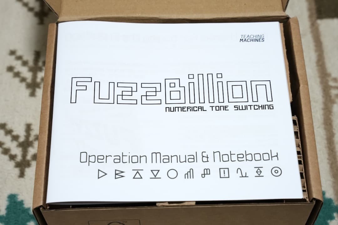 FuzzBillion fuzz pedal 151901
