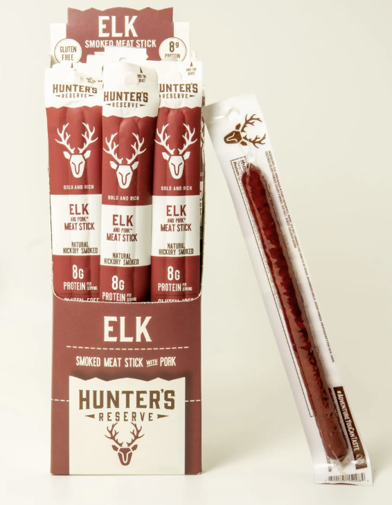 Hunter’s Reserve ELK .9oz Trail Sticks 6 Pack MEAT STICK
