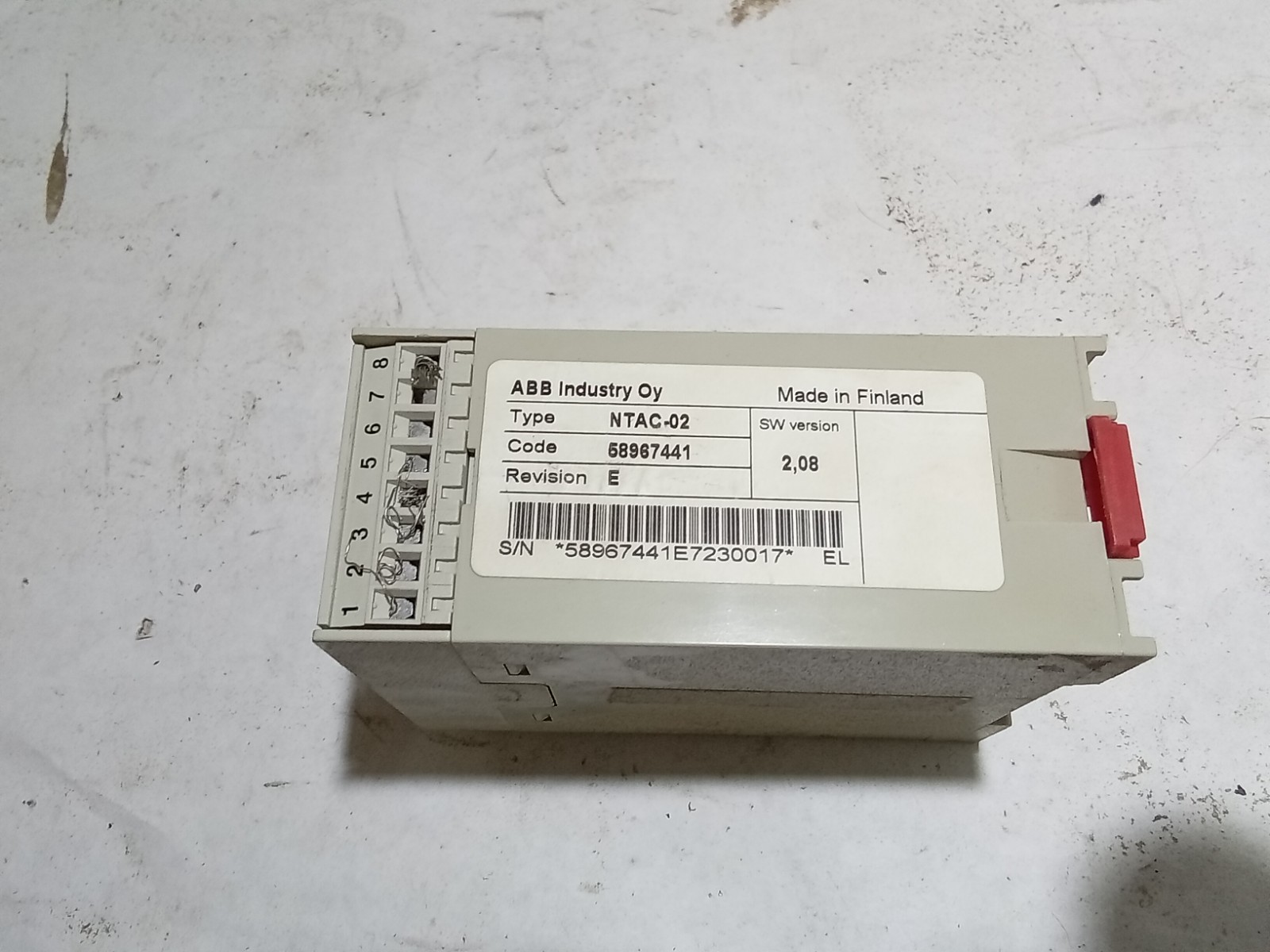 ABB NTAC-02 Pulse Encoder Interface (M5D)