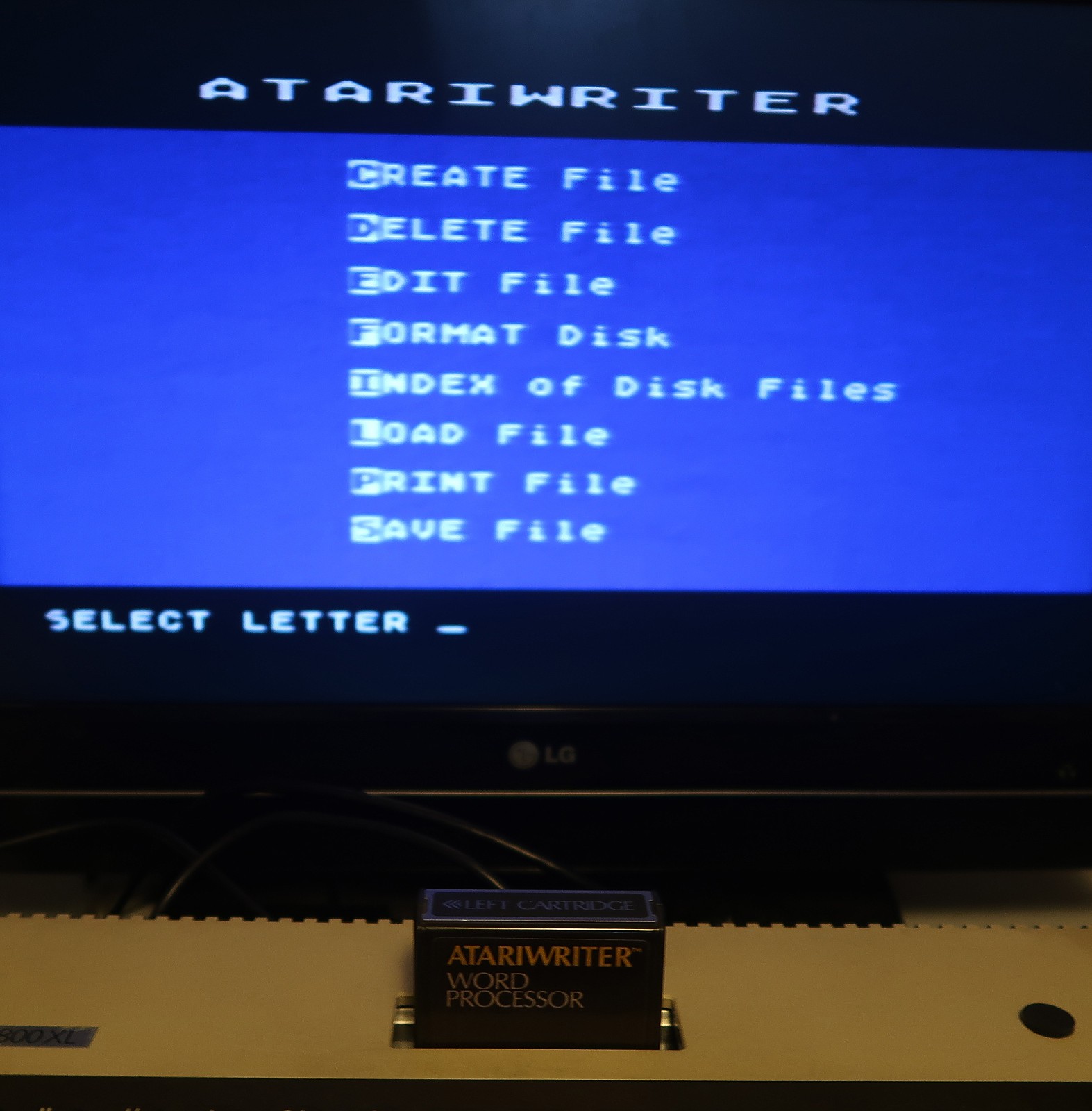 Atari 400/800/XL/XE: Atariwriter Writer Word Processor - Tested & WORKS!