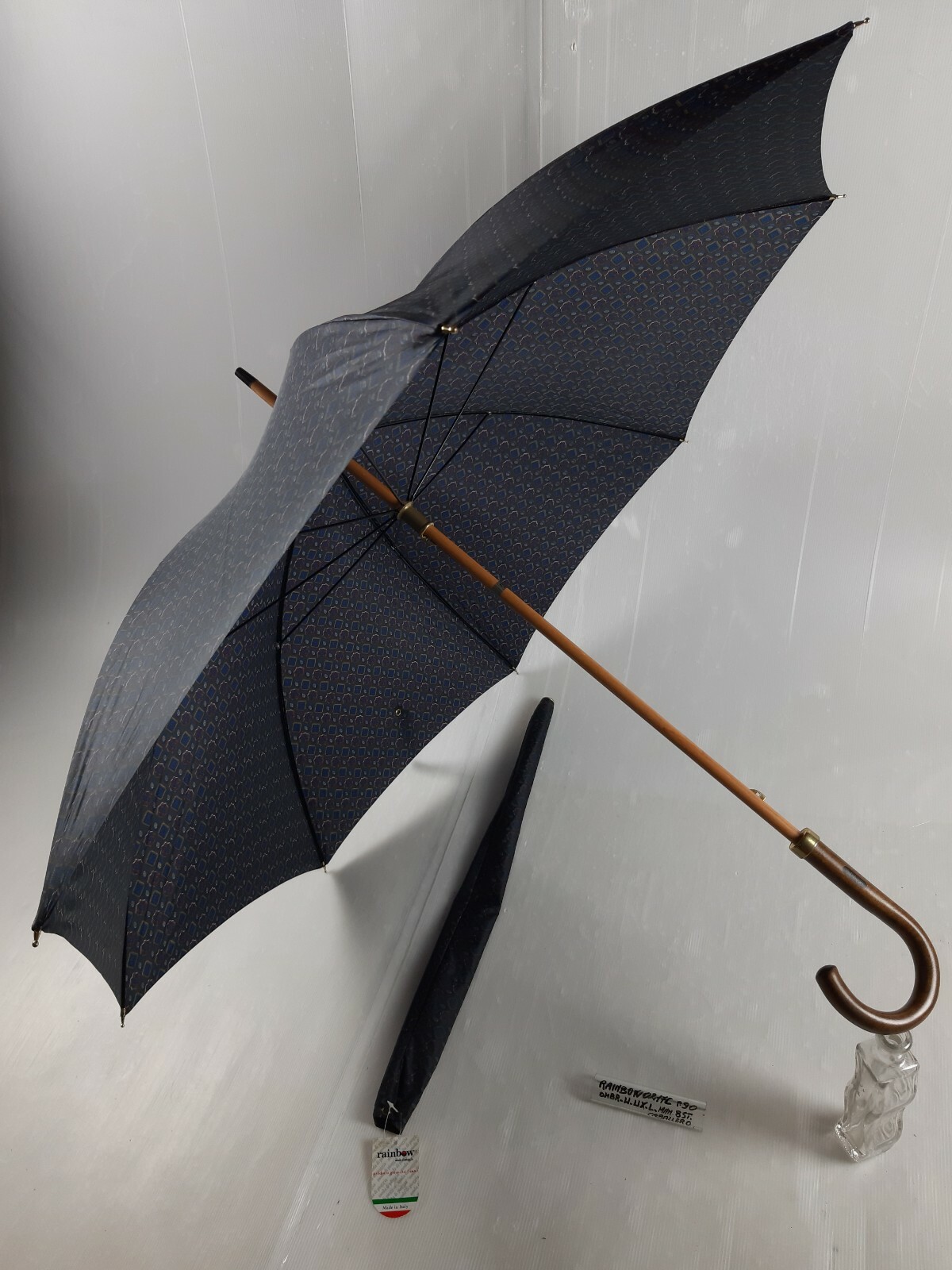 Men's Long Umbrella - Manual - 8 Sticks - 0217C - Rainbow