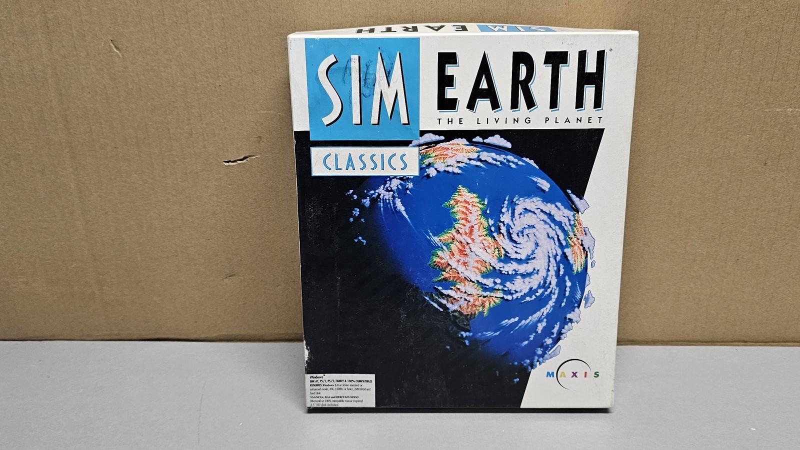 Big Box Software Maxis Sim Earth Sim Life Sim Ant IBM PC