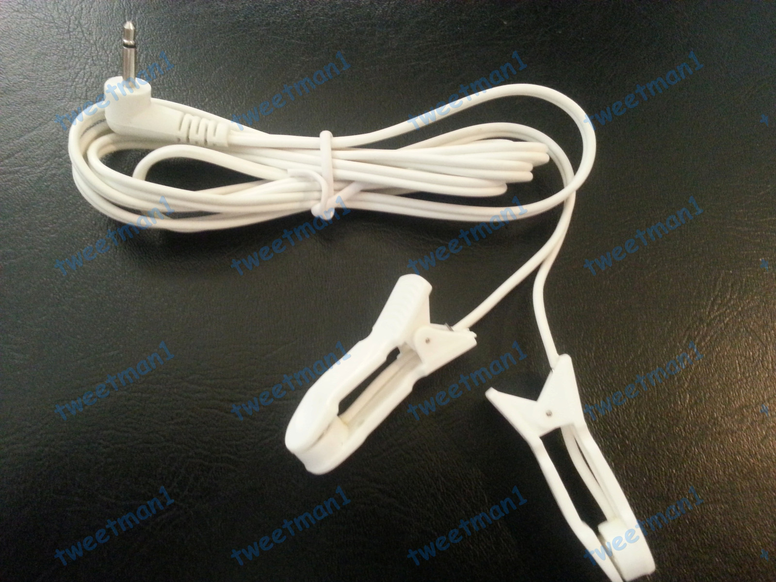 EAR CLIP/CLAMP ELECTRODE with 2.5mm Plug Lead Cable Microcurrent Electrotherapy