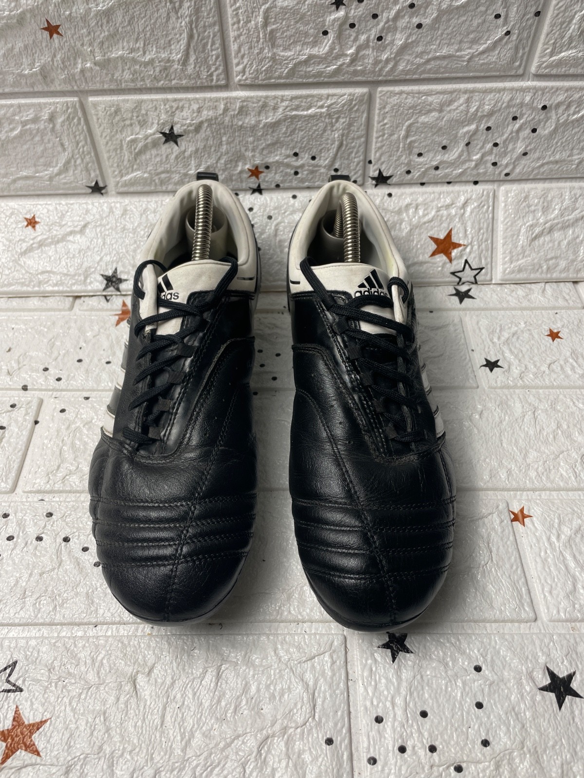 ADIDAS ADINOVA TRX FG/AG US9 UK8.5 EUR42 BOOTS LEATHER CLEATS SOCCER FOOTBALL