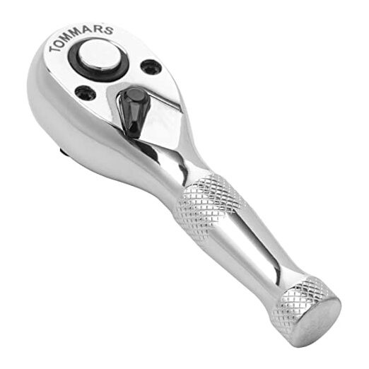 3/8-Inch Drive Mini Ratchet Quick-Release Head 72 3/8" Drive Stubby Ratchet