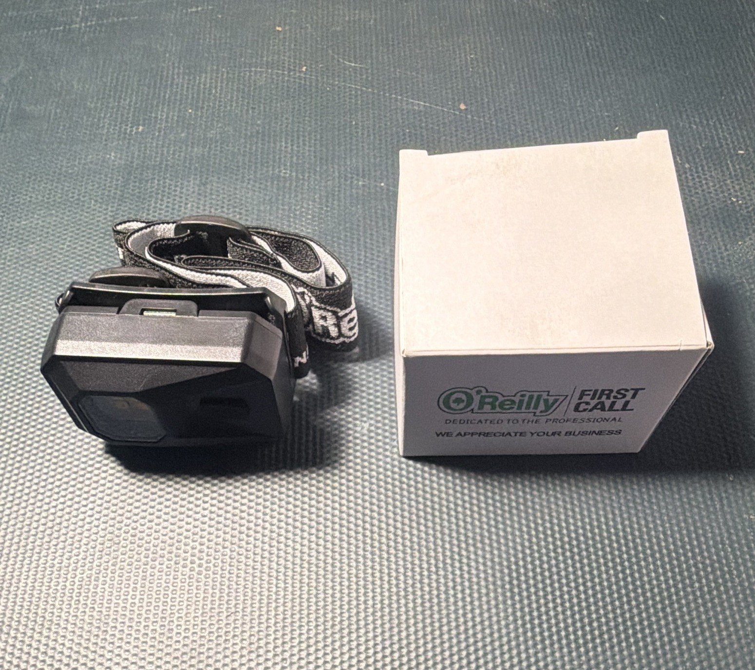 O'Reilly FC61010 LED Headlamp Battery Powered Headlamp Black Adjustable Strap
