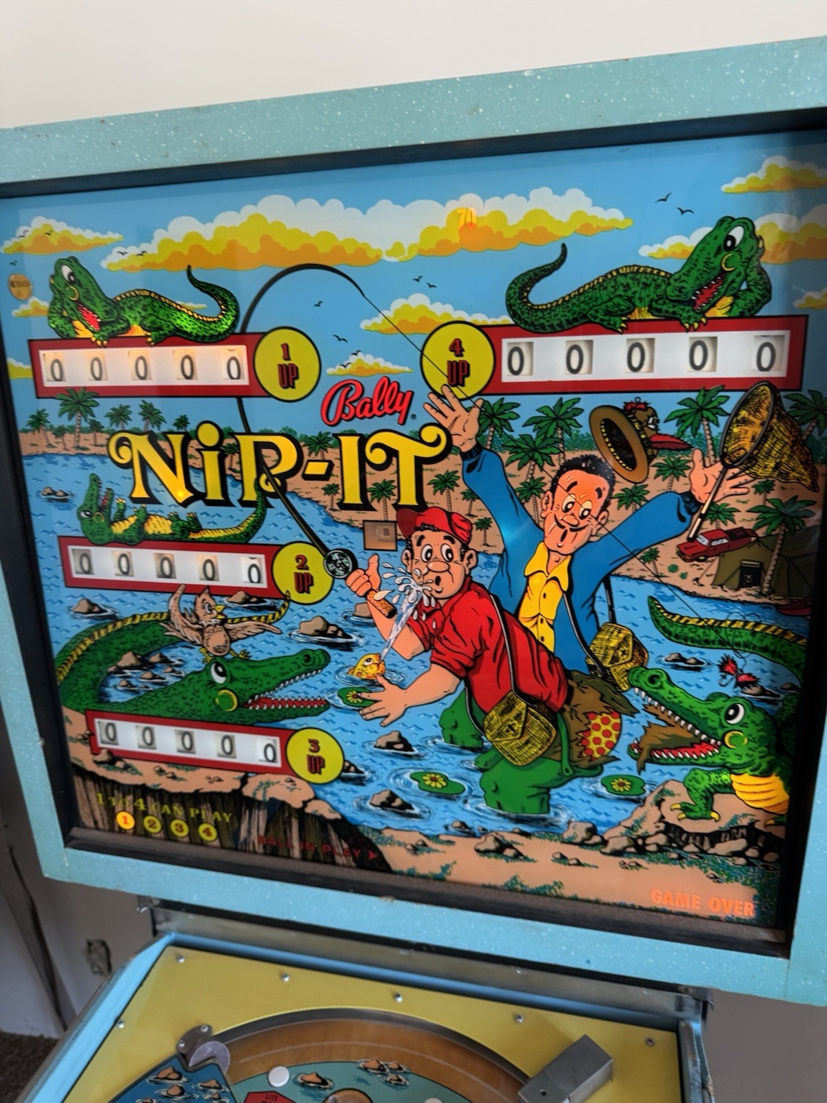 Bally's Nip-it Pinball Machine (1972)
