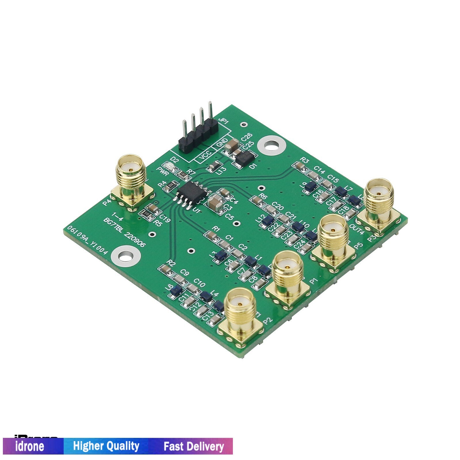 BG7TBL 220818 Clock Distributor 10MHz Sine Wave & Square wave & Triangle Wave