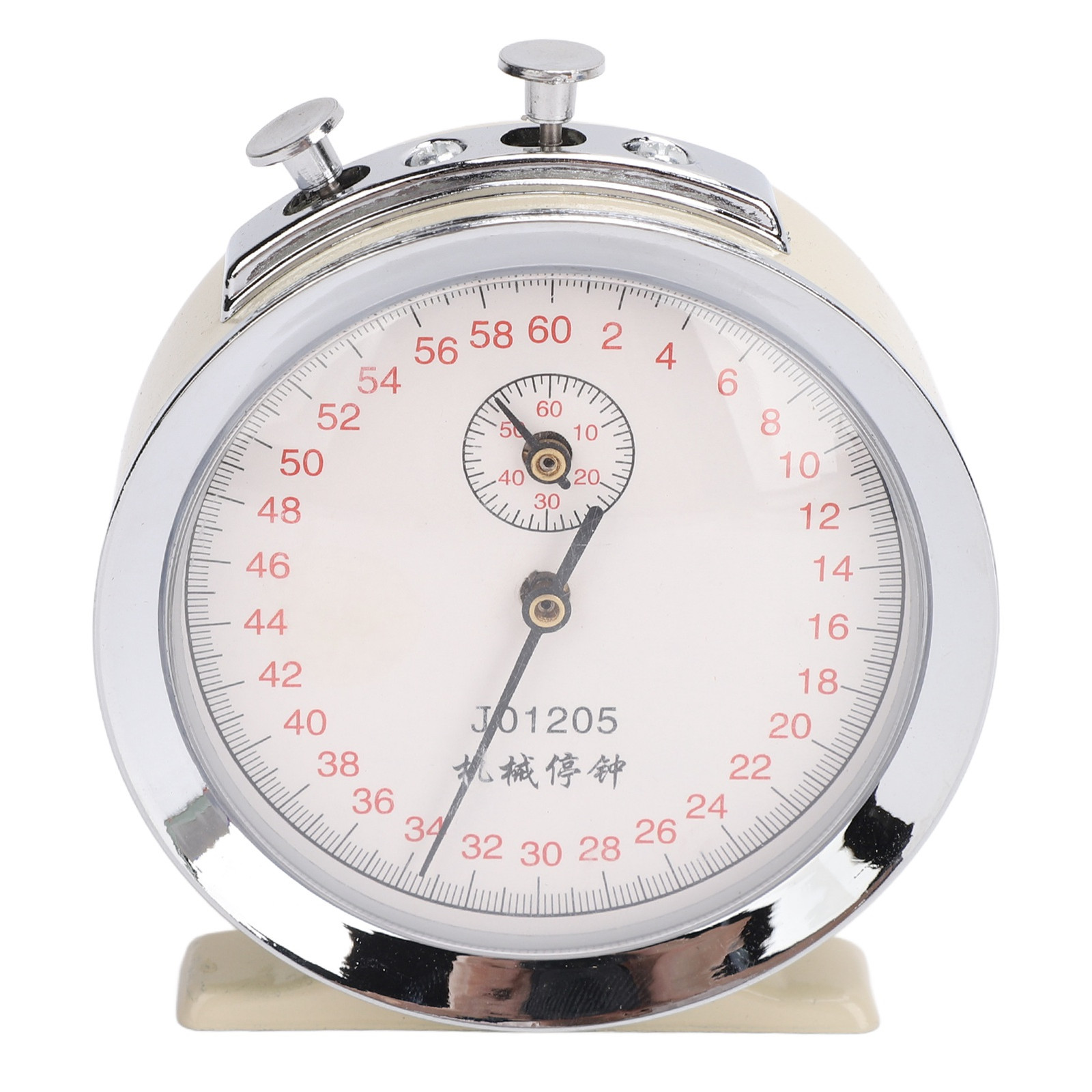 Mechanical Stopwatch Round Dial 0.2s 60 Second Sports Count Timer Tool Part