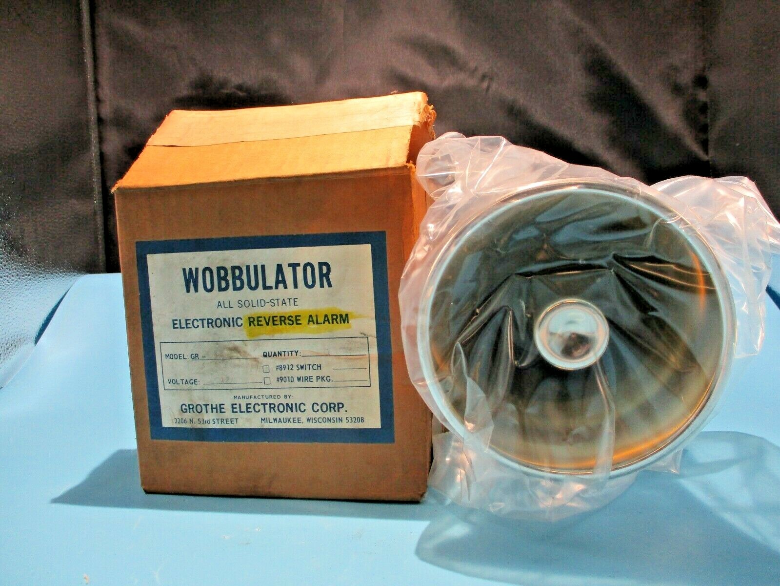 NEW GROTHE WOBBULATOR GR-4 BACK-UP ALARM