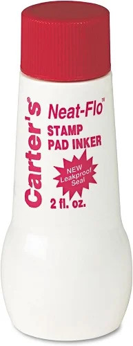 Carter's Neat-Flo Stamp Pad Ink Refill for Red Stamp Pads (21447)
