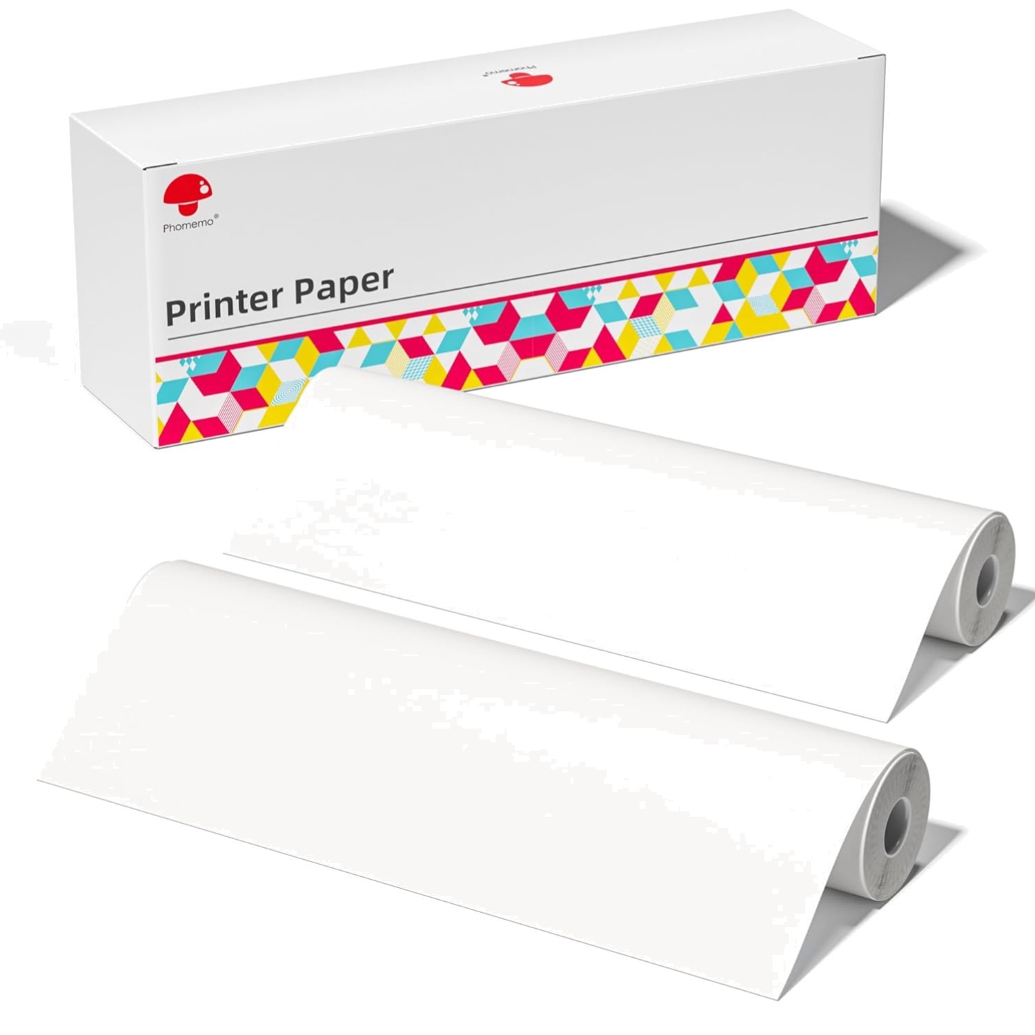 2 Rolls Thermal Paper 8.5’’ x 11’’ Letter Size Inkless Printer Paper