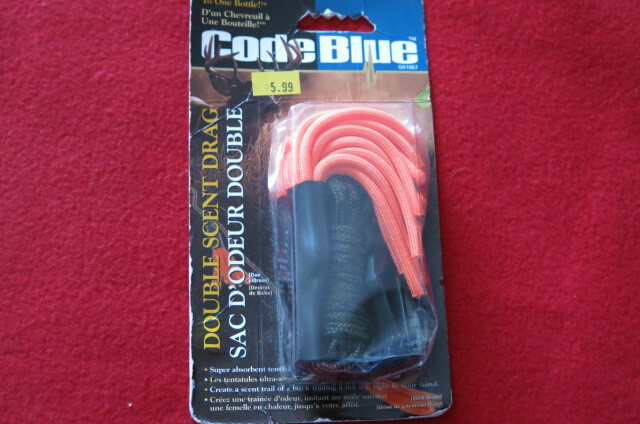 Code Blue Scents Deluxe Double Scent Drag with Drag Tentacles Deer Hunting