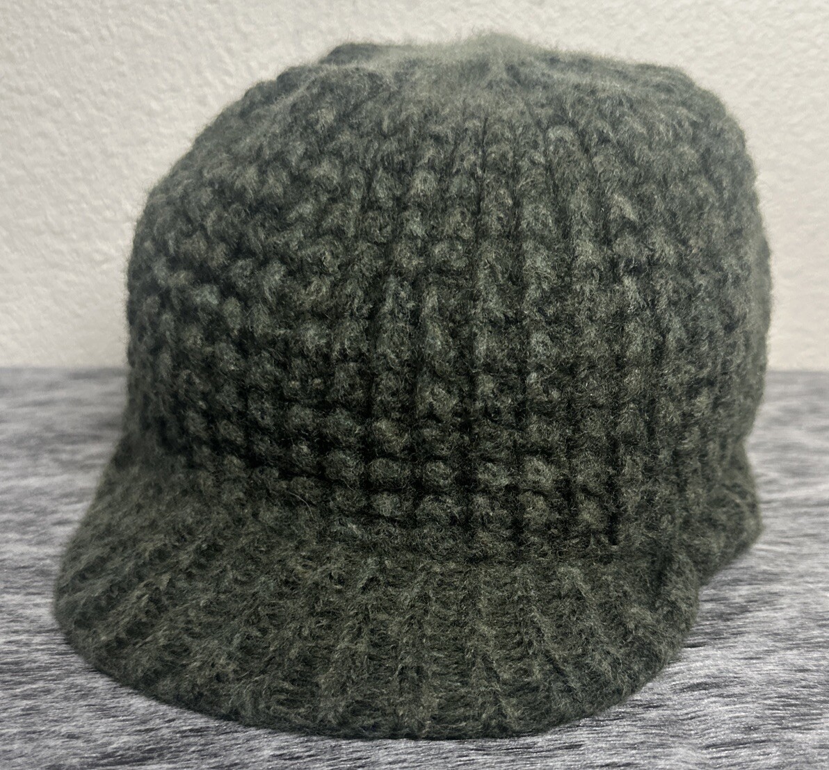 Icebox Knitting Dohm Super Soft Winter Wool Hat Beanie Medium-Large, Woodland
