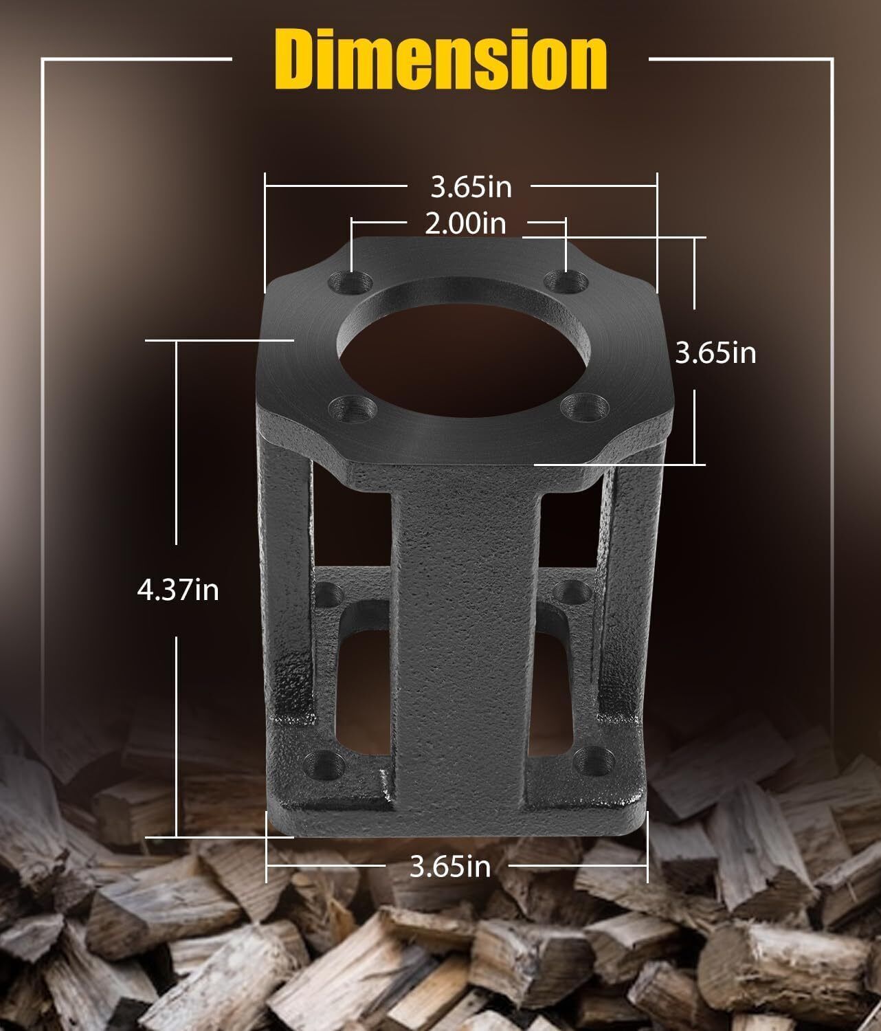for 5-7 Hp Engines Log Splitter Hydraulic Pump Mount Replacement Brackets