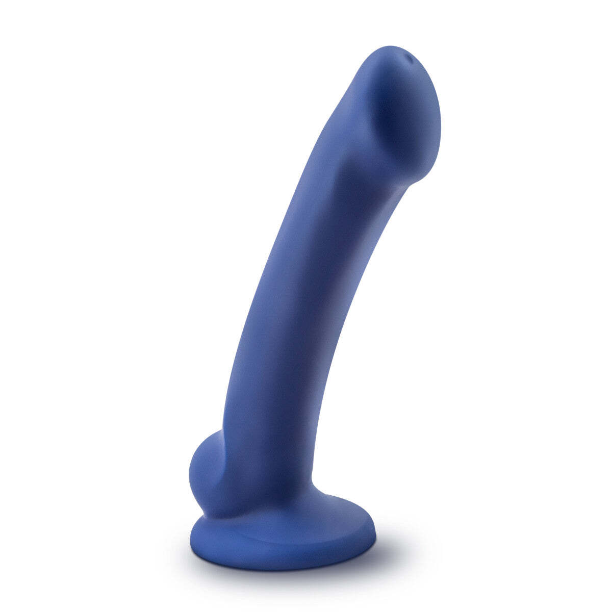 Eden 7.25" Silicone Dildo Suction Cup Balls Sex Toy G Spot Vaginal Anal Harness