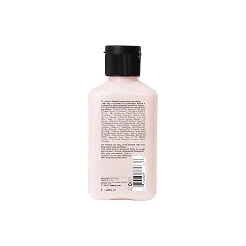 Hempz Mini Juicy Peach Lotion, Ultra Hydrating 2.25 Fl Oz (Pack of 1), Clear
