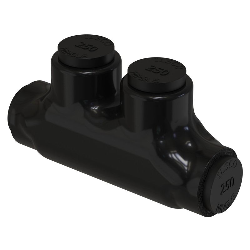 Gardner Bender GBPBT-250 Aluminum Black 6 to 250 AWG Inline Splicer Reducer