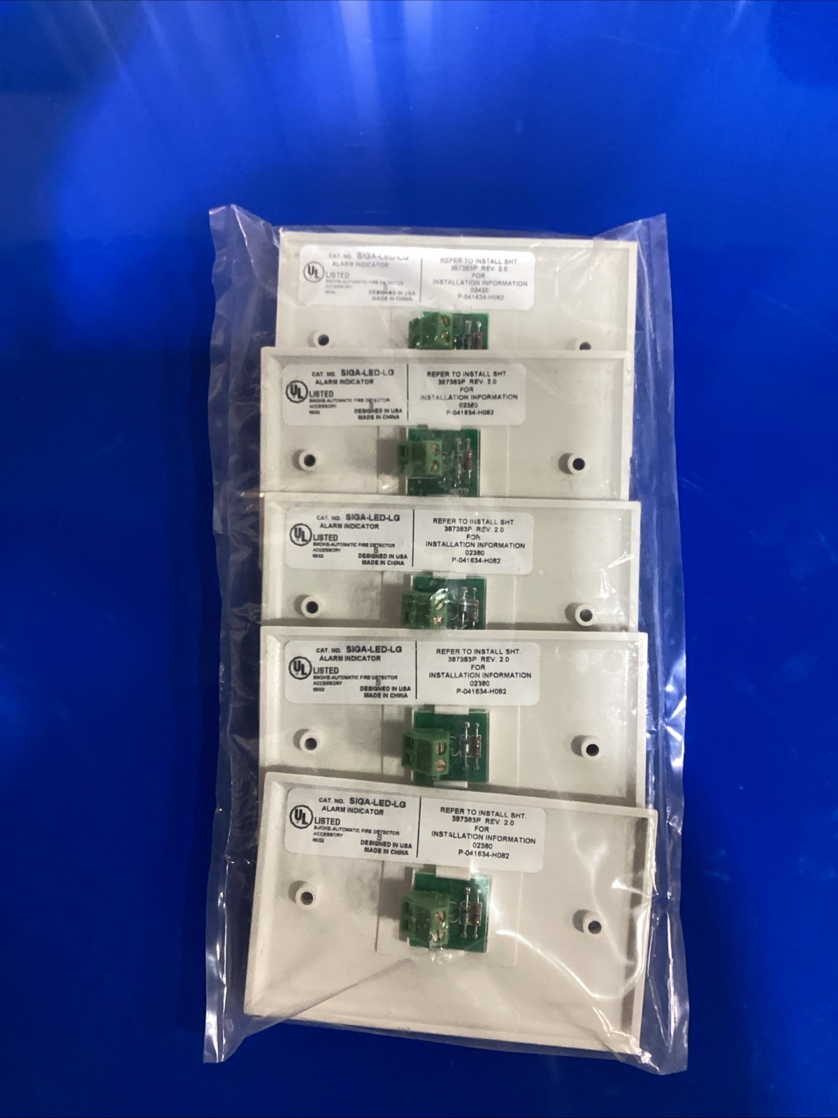 Siemens SIGA-LED LG Fire Alarm Remote Indicator LED Siemens Landis (LOT OF 6)