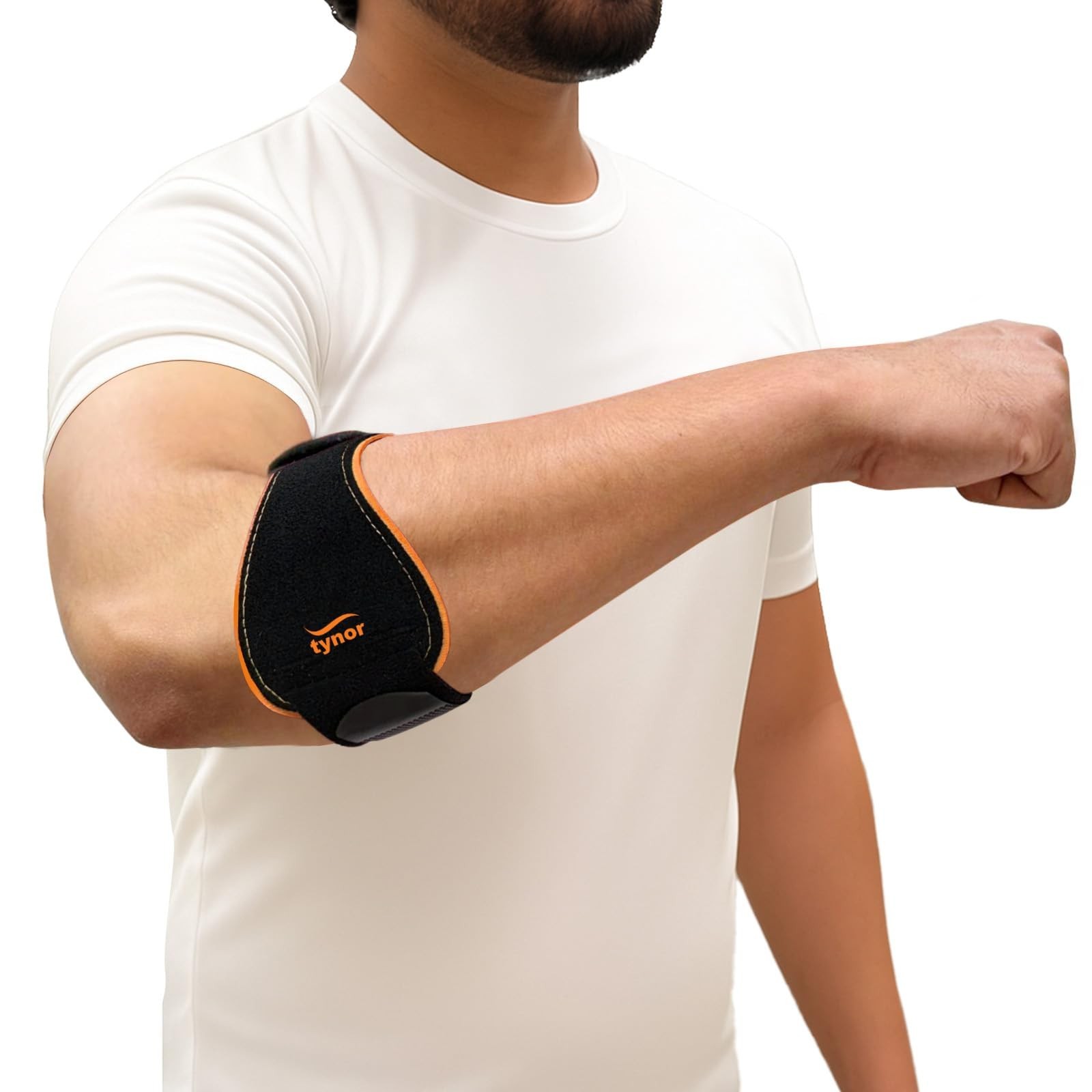 TYNOR Tennis & Golfer's Elbow Support Pro for Men & Women Adjustable Elbow St...