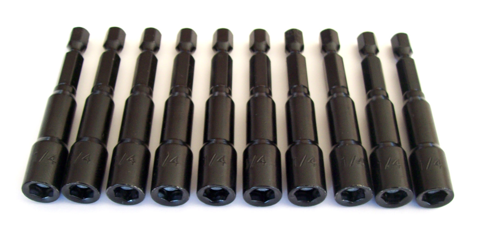 10 GOLIATH 1/4" IMPACT MAGNETIC NUT SETTER DRIVER IMNS14 FITS DEWALT DRILL GUN
