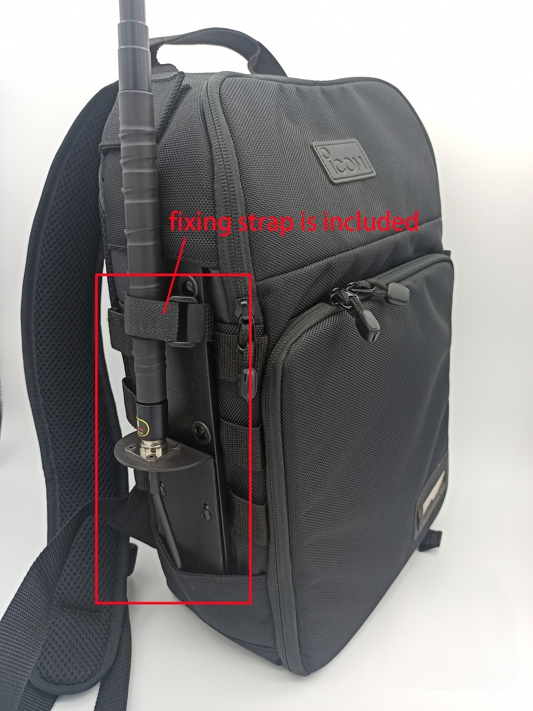 Antenna Bracket Holder Stand For Icom LC-192 backpack bag IC-705 bnc so239