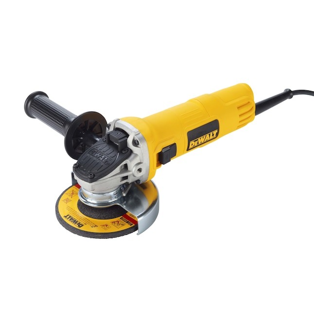 DEWALT 4.5-in 7-Amp Sliding Switch Angle grinder