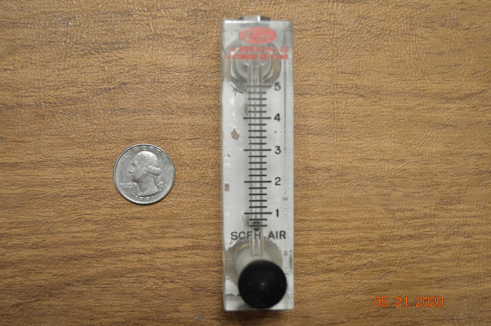 Dwyer Air Volume Gauge