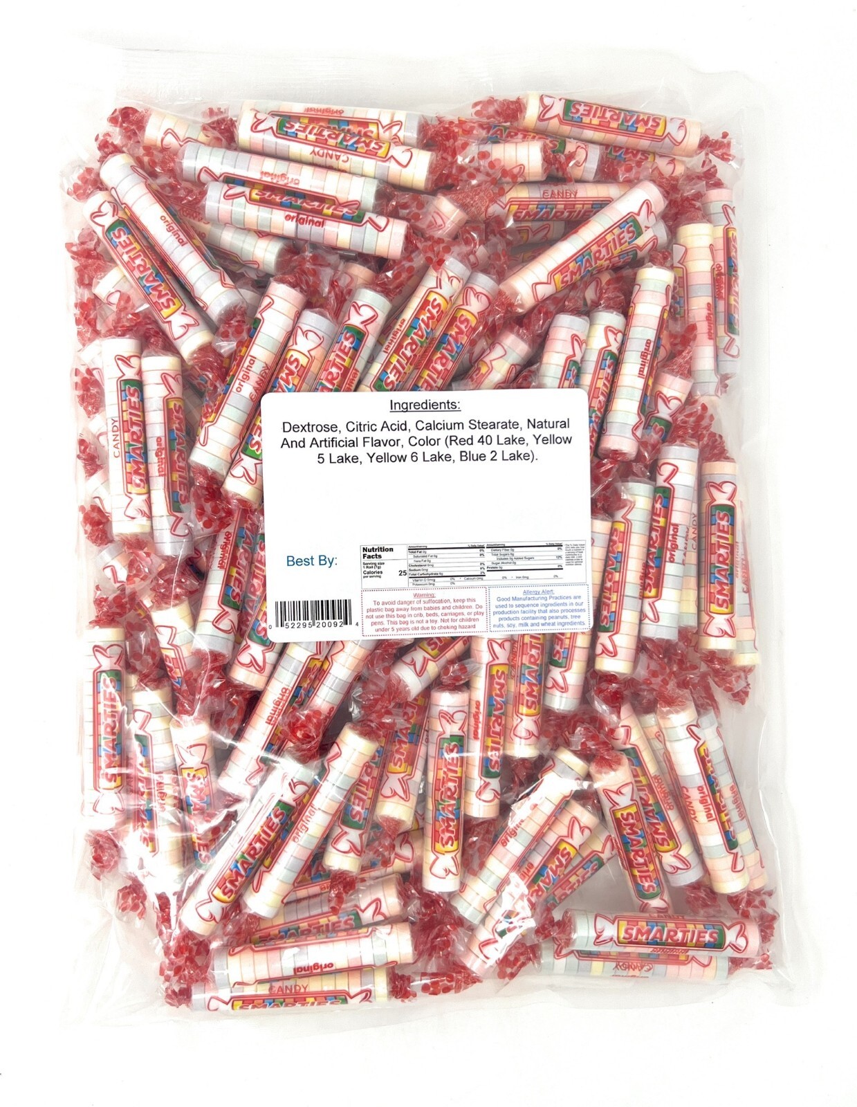 Smarties Regular Candy Rolls, 3, 2 lb bags (6 lbs) ~ YANKEETRADERS®