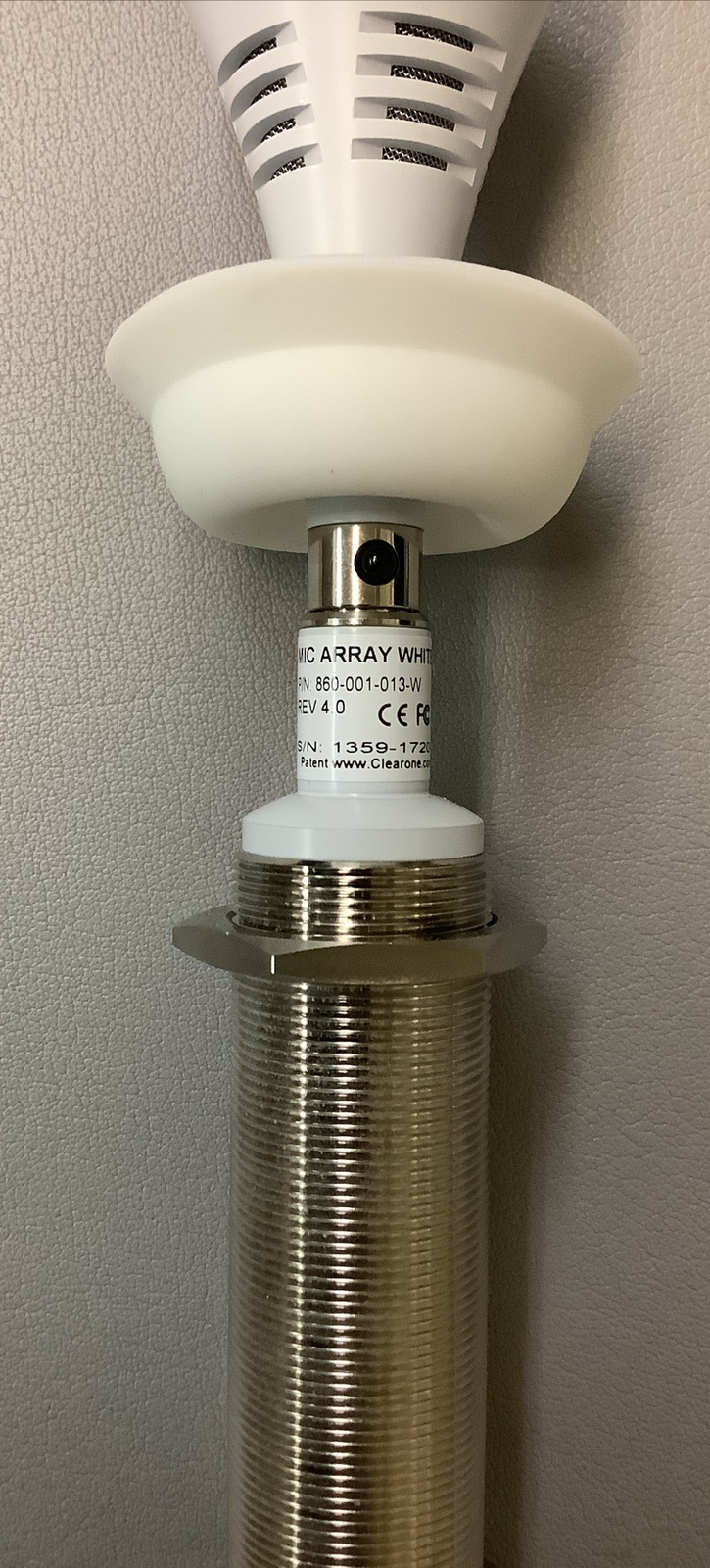 ClearOne 860-001-013-W Ceiling Microphone Array *NO CABLE* (r14)