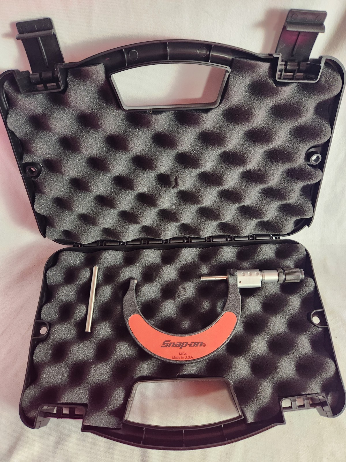 Snap On Outside Micrometer 3-4" .0001" Resolution Rolling Digit Quick Mic 4