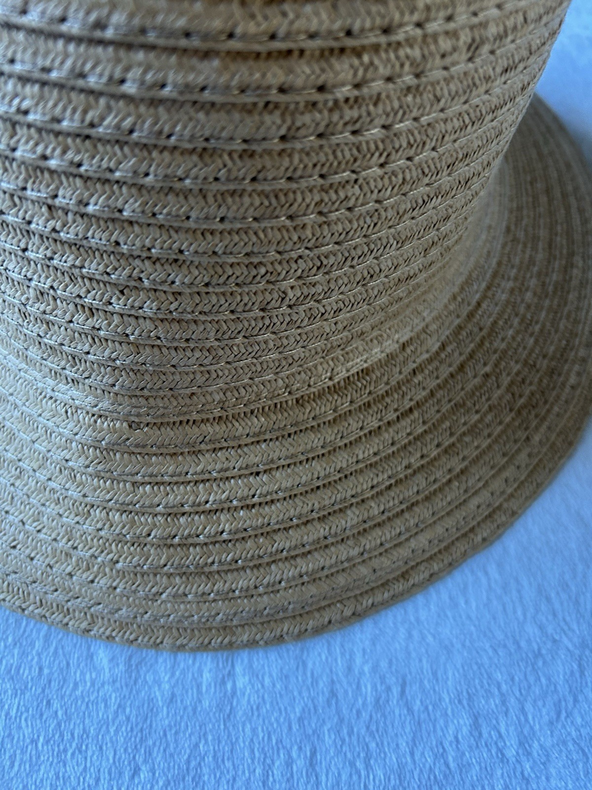 Time & Tru Women's Dark Natural Packable Adjustable Band Bucket Hat One Size NWT