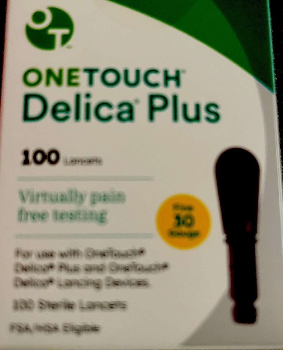 10. Boxes /1000 Lancet One Touch Delica Plus