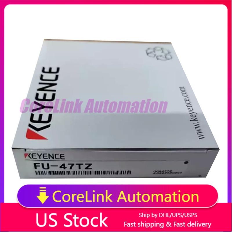 New In Box Keyence FU-47TZ Fiber Optic Sensor Switch FU47TZ Cable