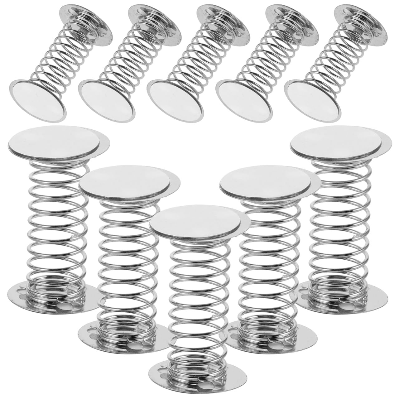 Veemoon 10 Pack Craft Spring Bases, Shaking Head 0.98 inches x 1.57