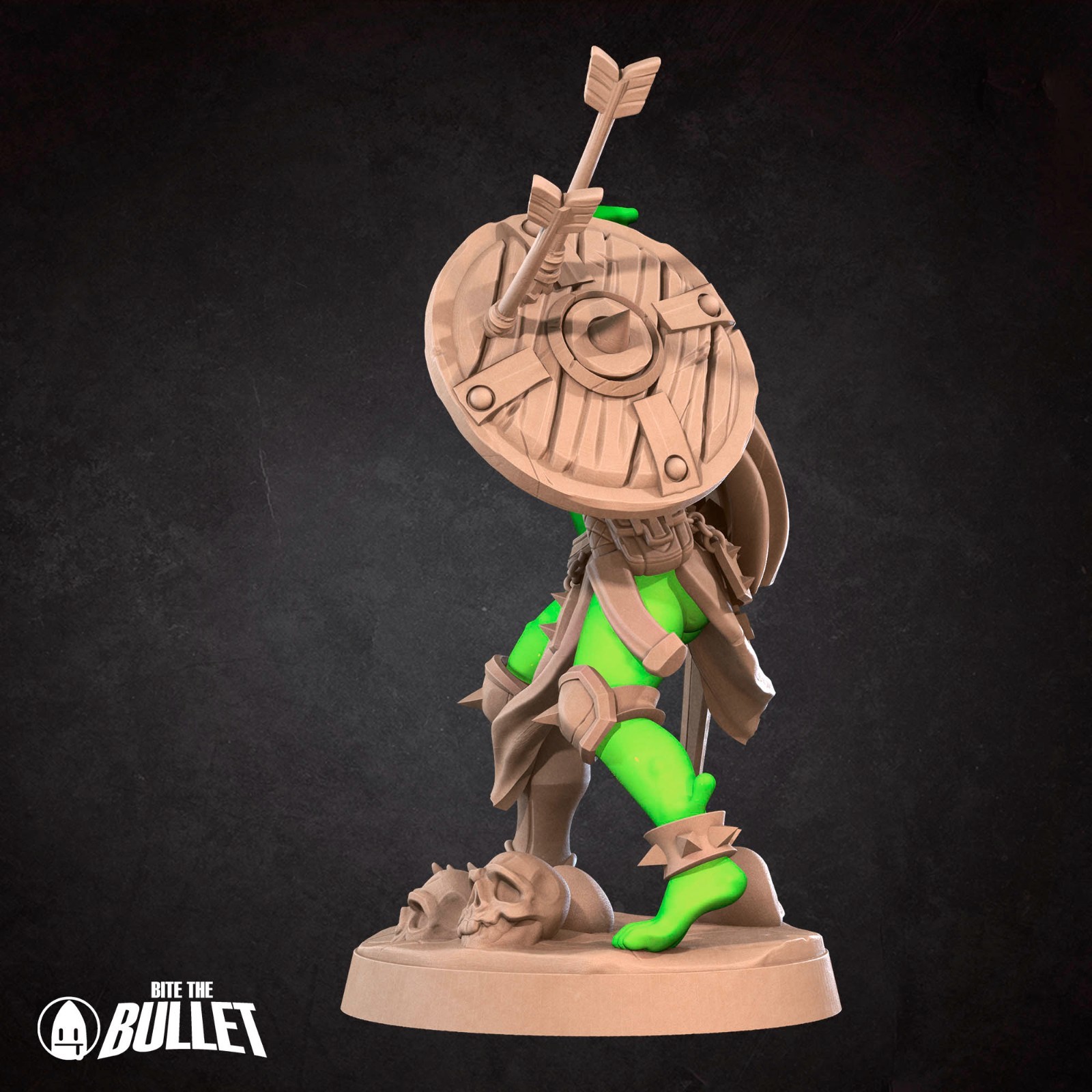 Plasmoid Barbarian - Ooze Warrior - Bite the Bullet - Dungeons and Dragons
