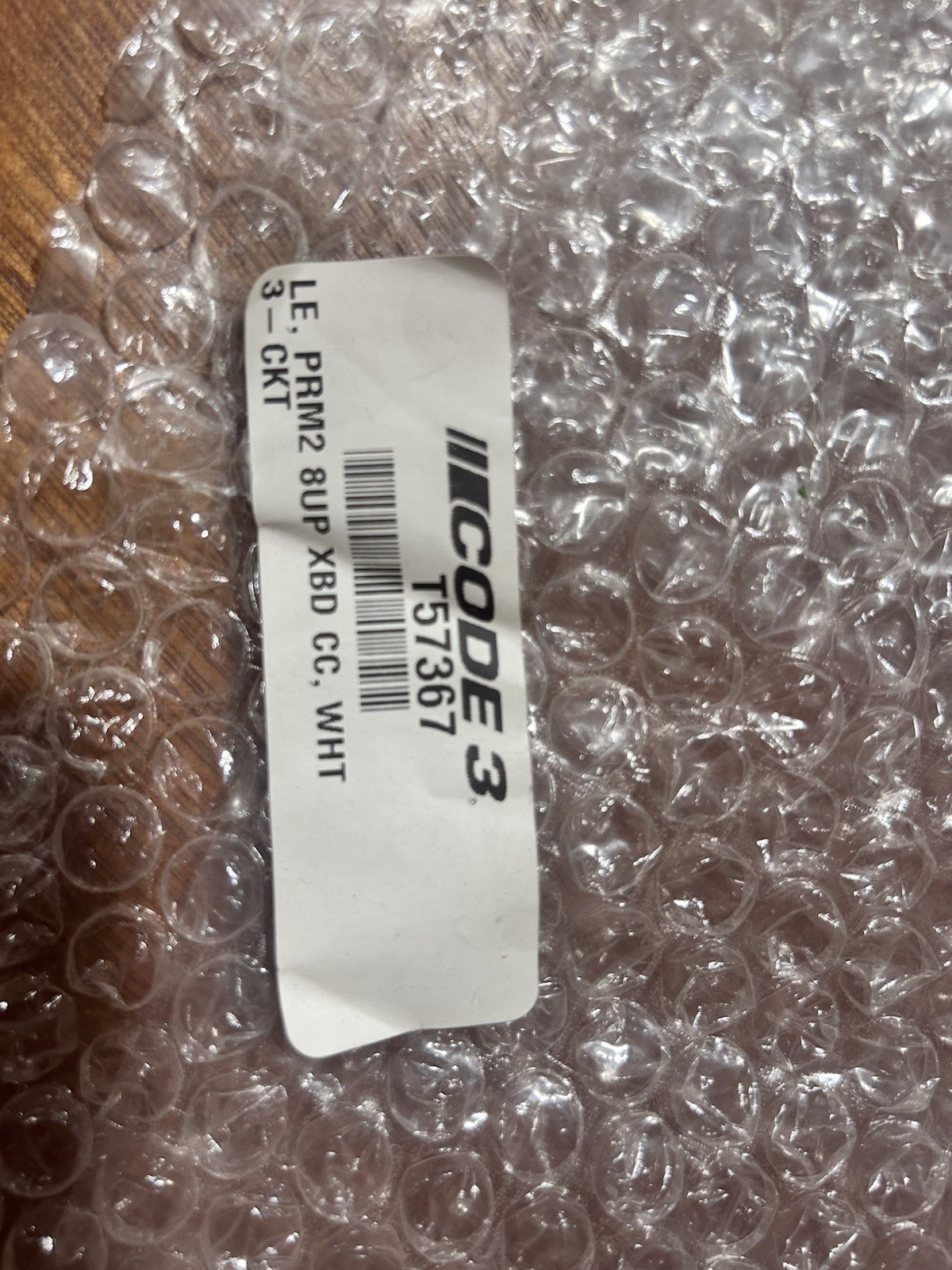 Code 3 T57367 LED Strip Module for LE PRM2 8UP XBD CC WHT 3-CKT