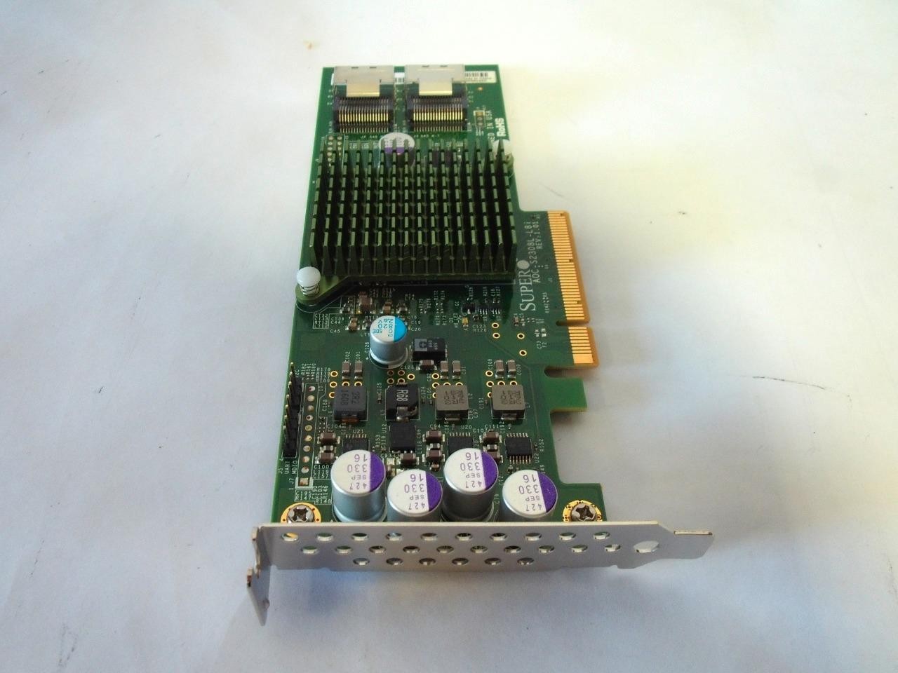 Supermicro AOC-S2308L-L8i 6Gb/s 8-Port SAS/SATA HBA PCIe 3.0 Controller Card