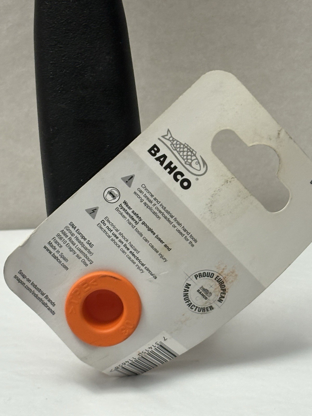 New BAHCO 8072 US 10” Adjustable Wrench With Scale Black (SH1)
