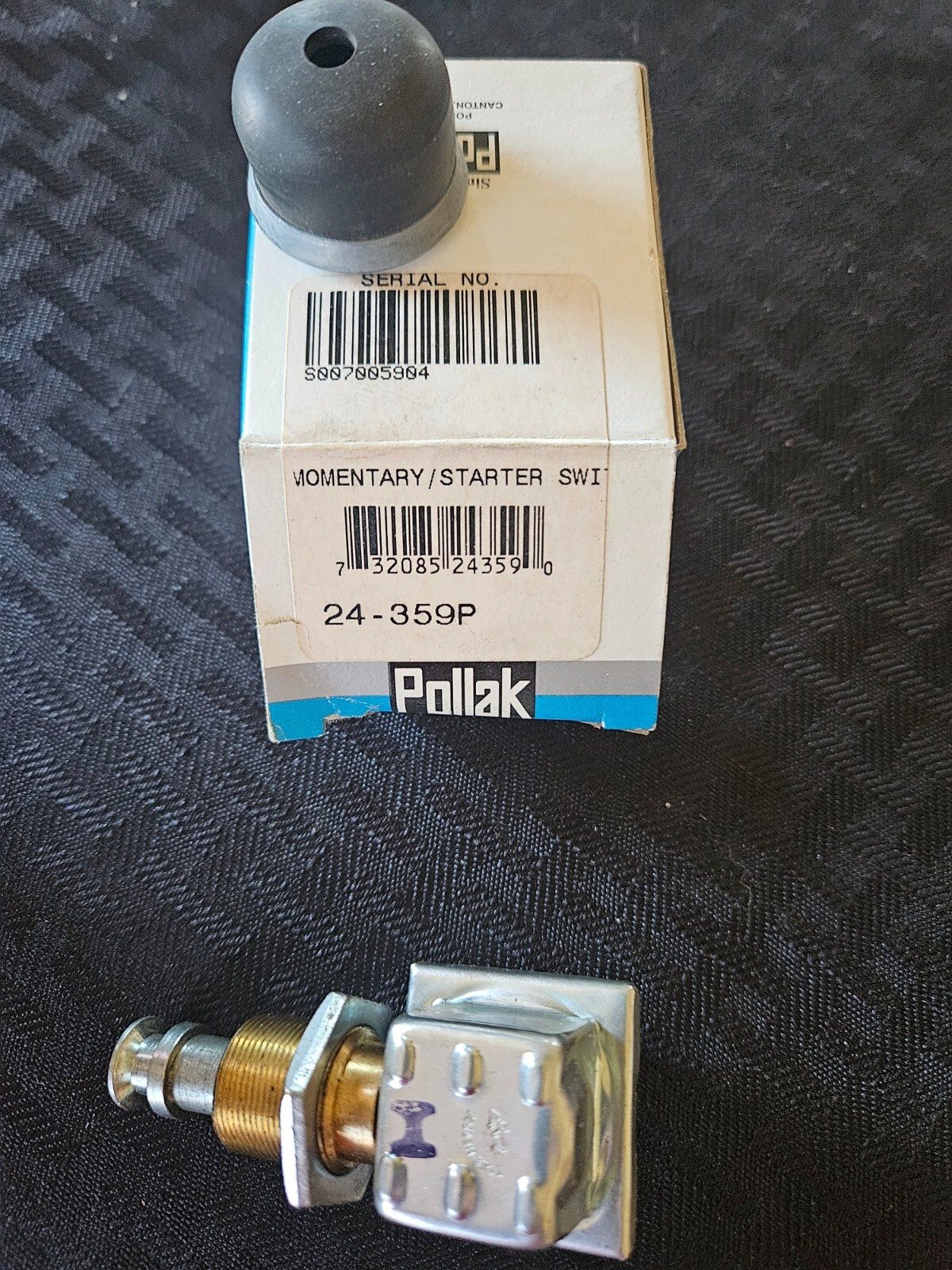 Pollak 24-350P Momentary Start Switch New in Box Free Shipping