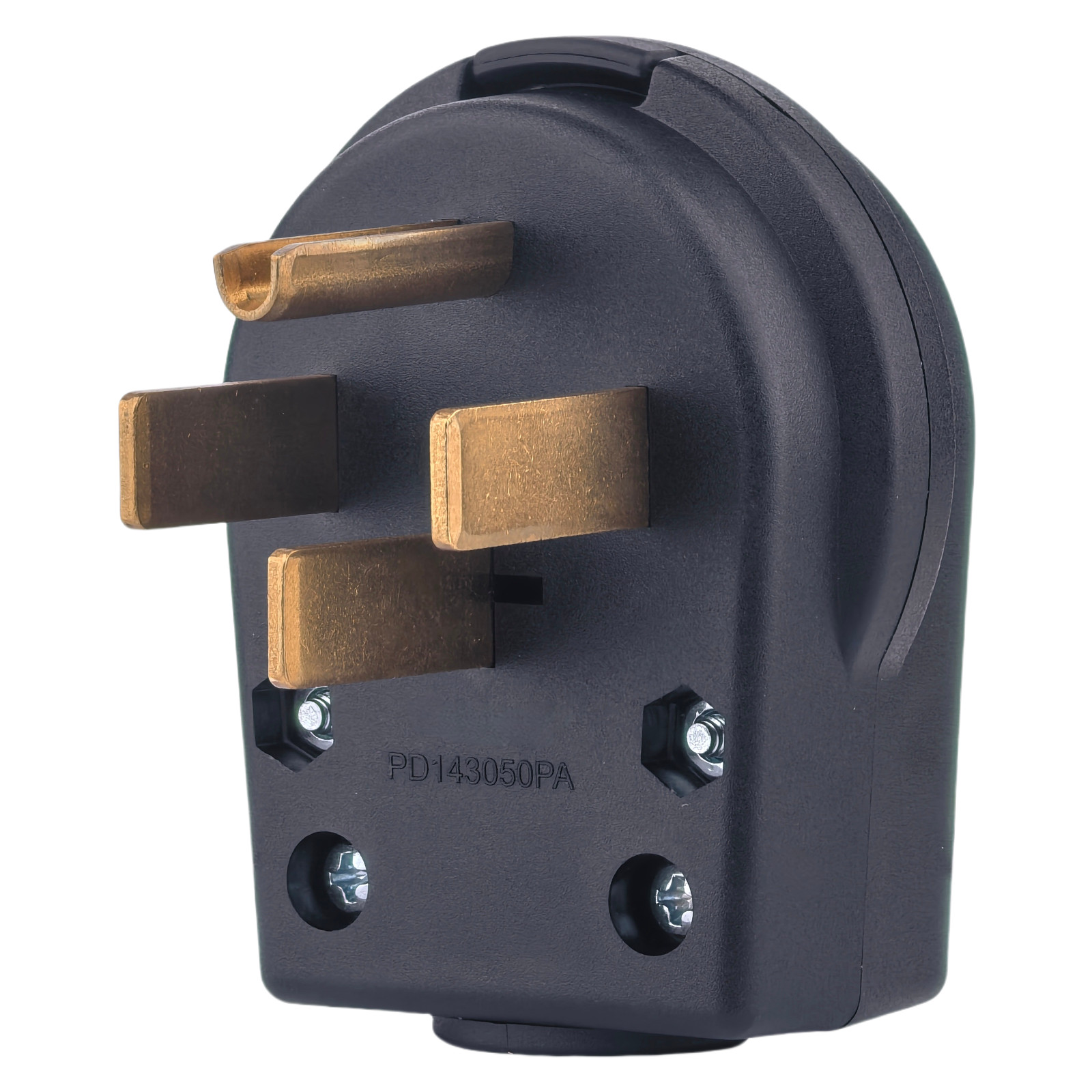 Nema 14-50P Plug 50 Amp 125/250 Volt DIY Plug, 50Amp 4-Prong Dryer Plug for Dyer