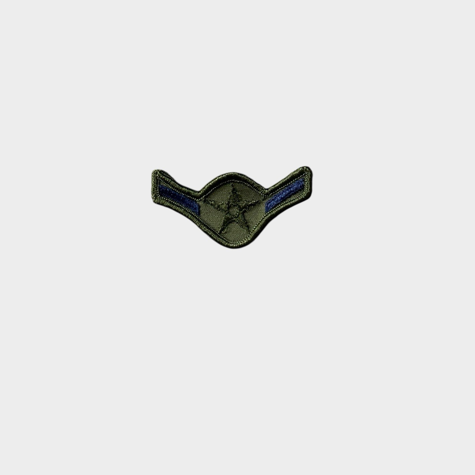 Vintage US Air Force Airman Rank Patch Insignia E-2 E2 USAF NOS Small